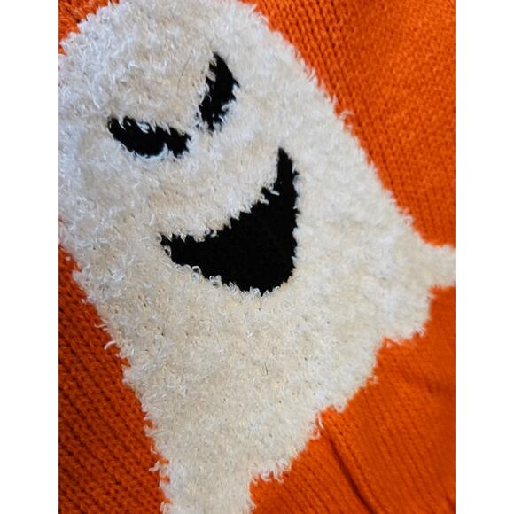 Halloween Ghost Dog Sweater sz M - Picture 2 of 3